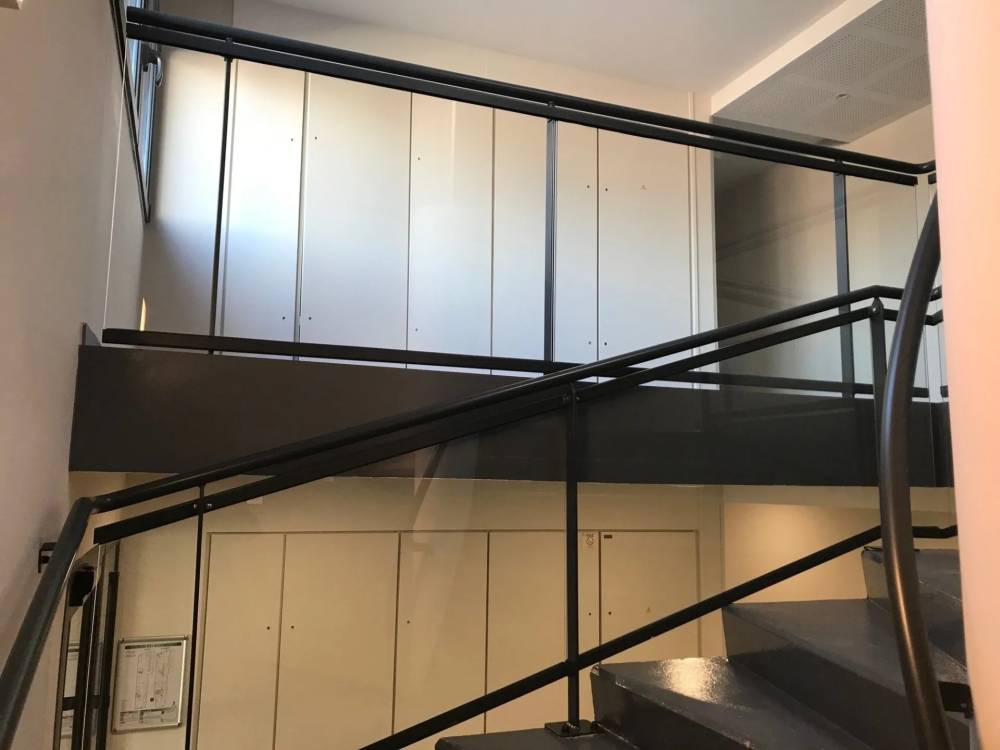 Réalisation garde corps intérieur